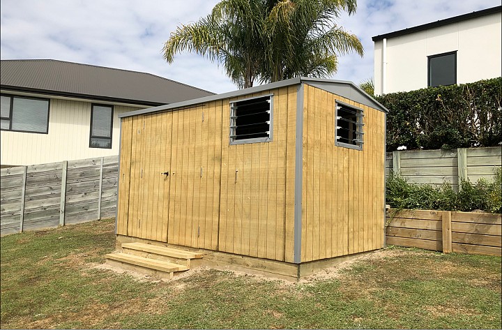 Timber Clad Sheds