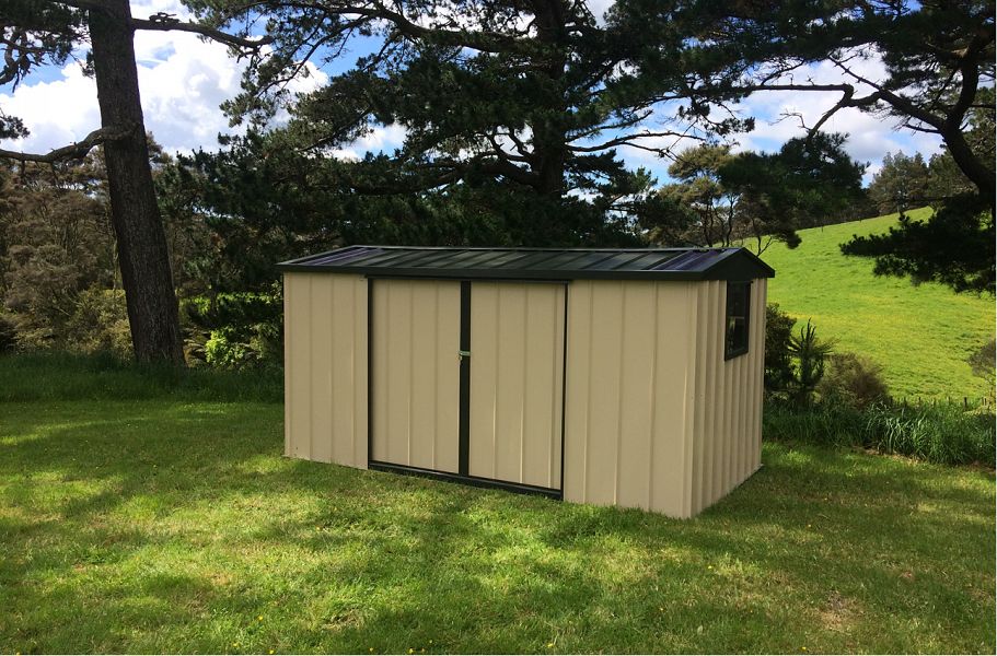 Pre-Painted Steel Garden Sheds | The Shed Shop